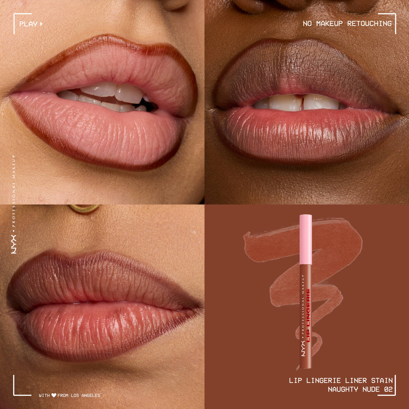 nyx Lip Lingerie Lip Liner Stain