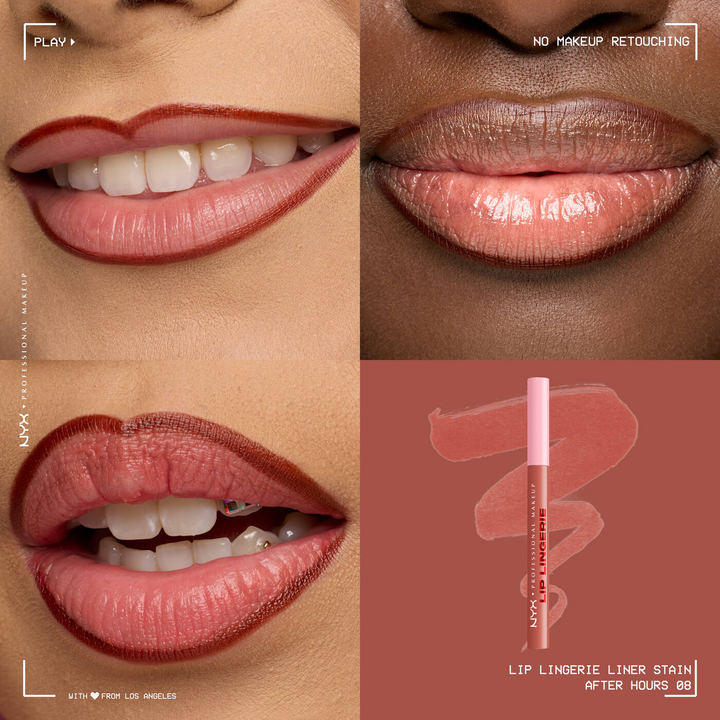 nyx Lip Lingerie Lip Liner Stain