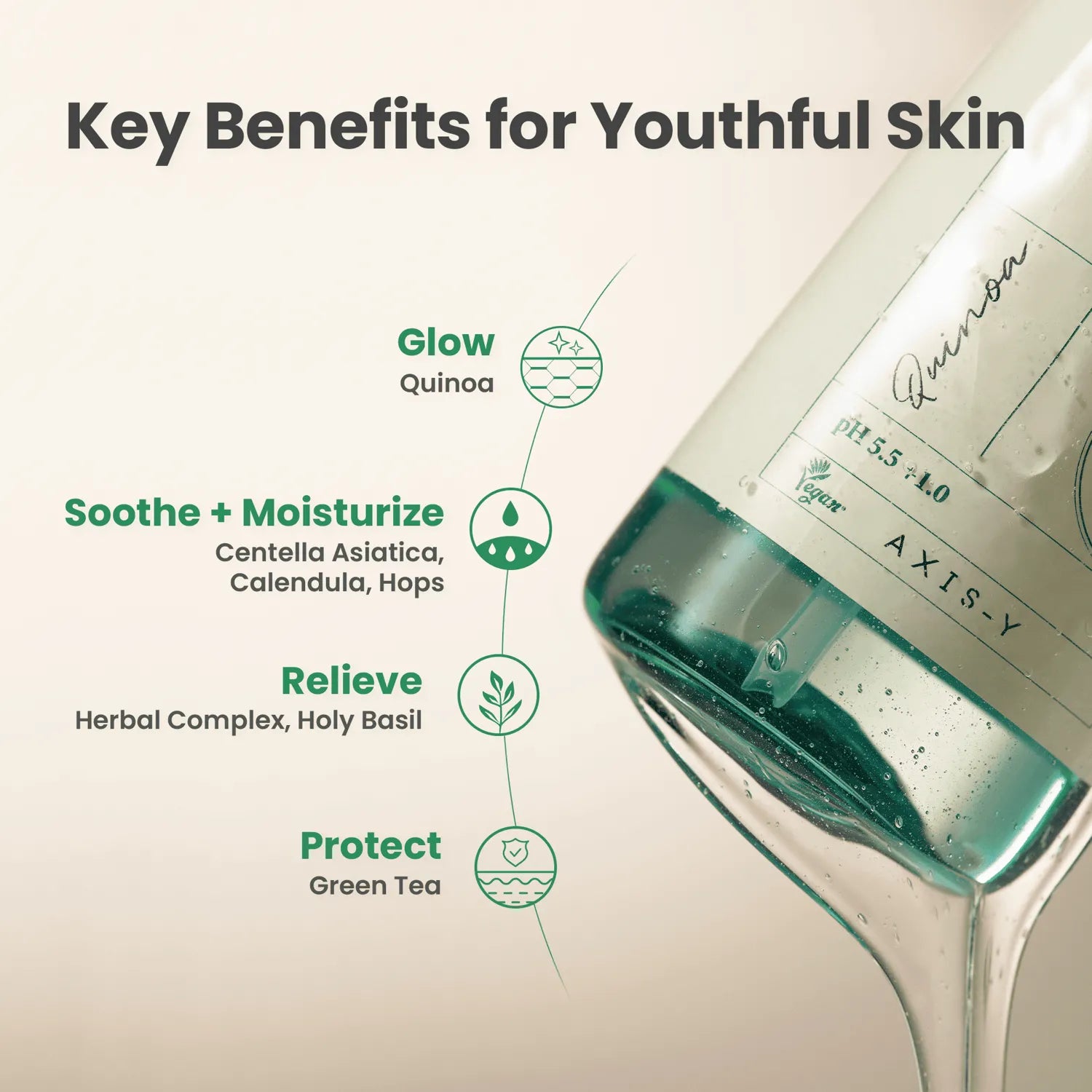 AXIS-Y Quinoa One step Balanced Gel Cleanser