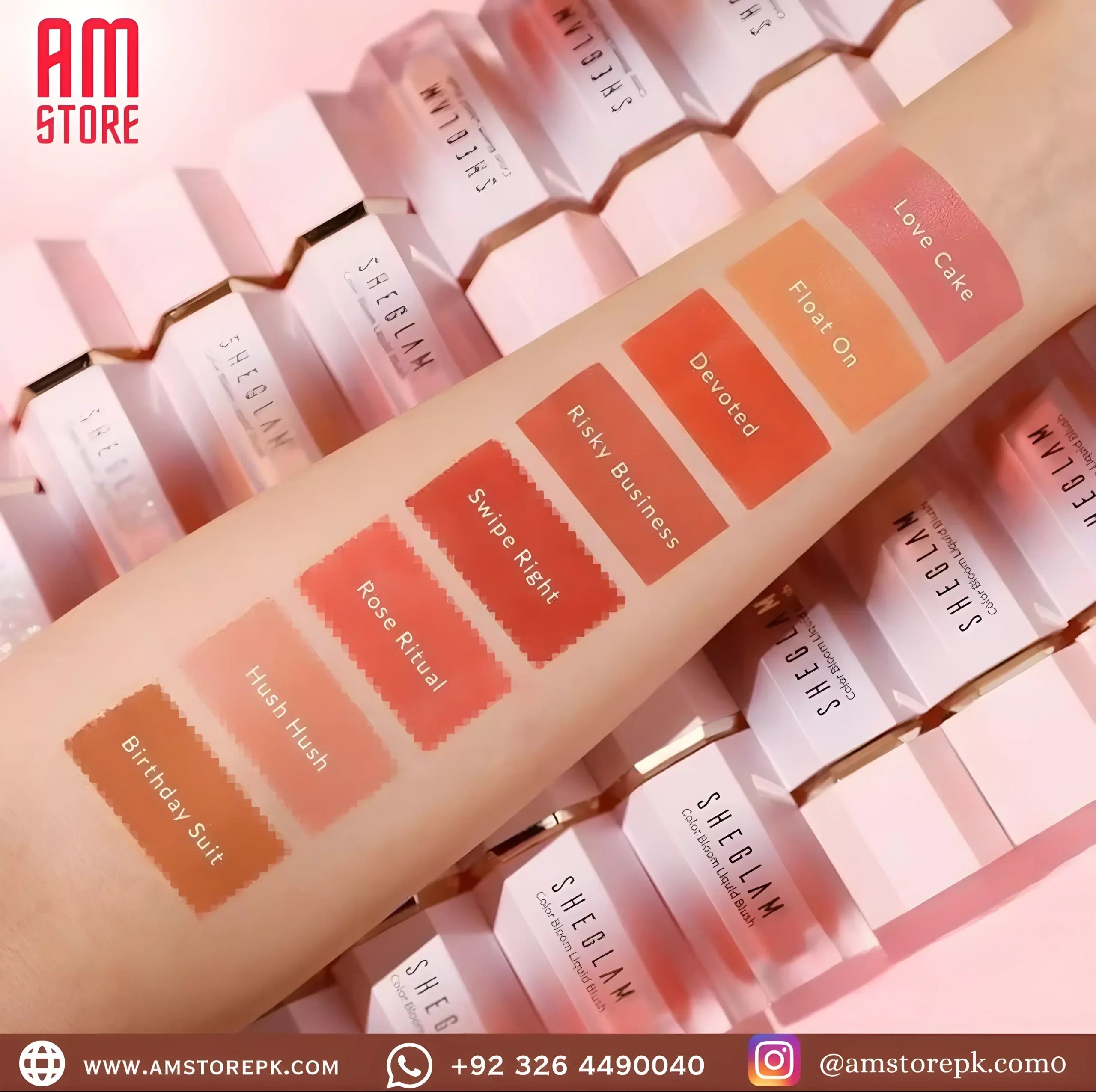 SHEGLAM COLOR BLOOM LIQUID BLUSH (FLOAT ON)
