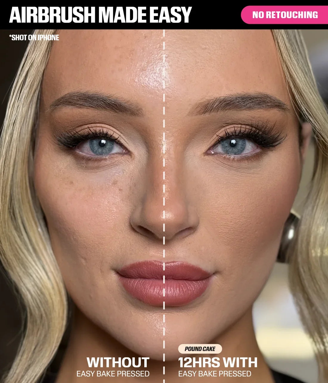 HUDA BEAUTY Easy Bake Pressed Powder shade detail