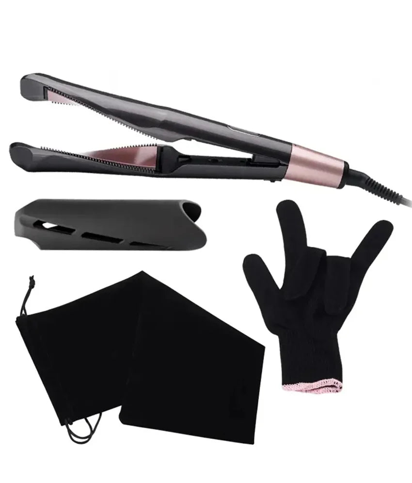 Unique Twisted Plate 2 in 1 Hair Curling