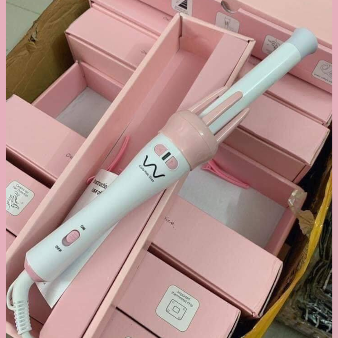 Automatic Hair Curler Spin 360° Rotating Hair Styling Roller Auto Wavy Iron 30s Instant Ceramic Heat Wand