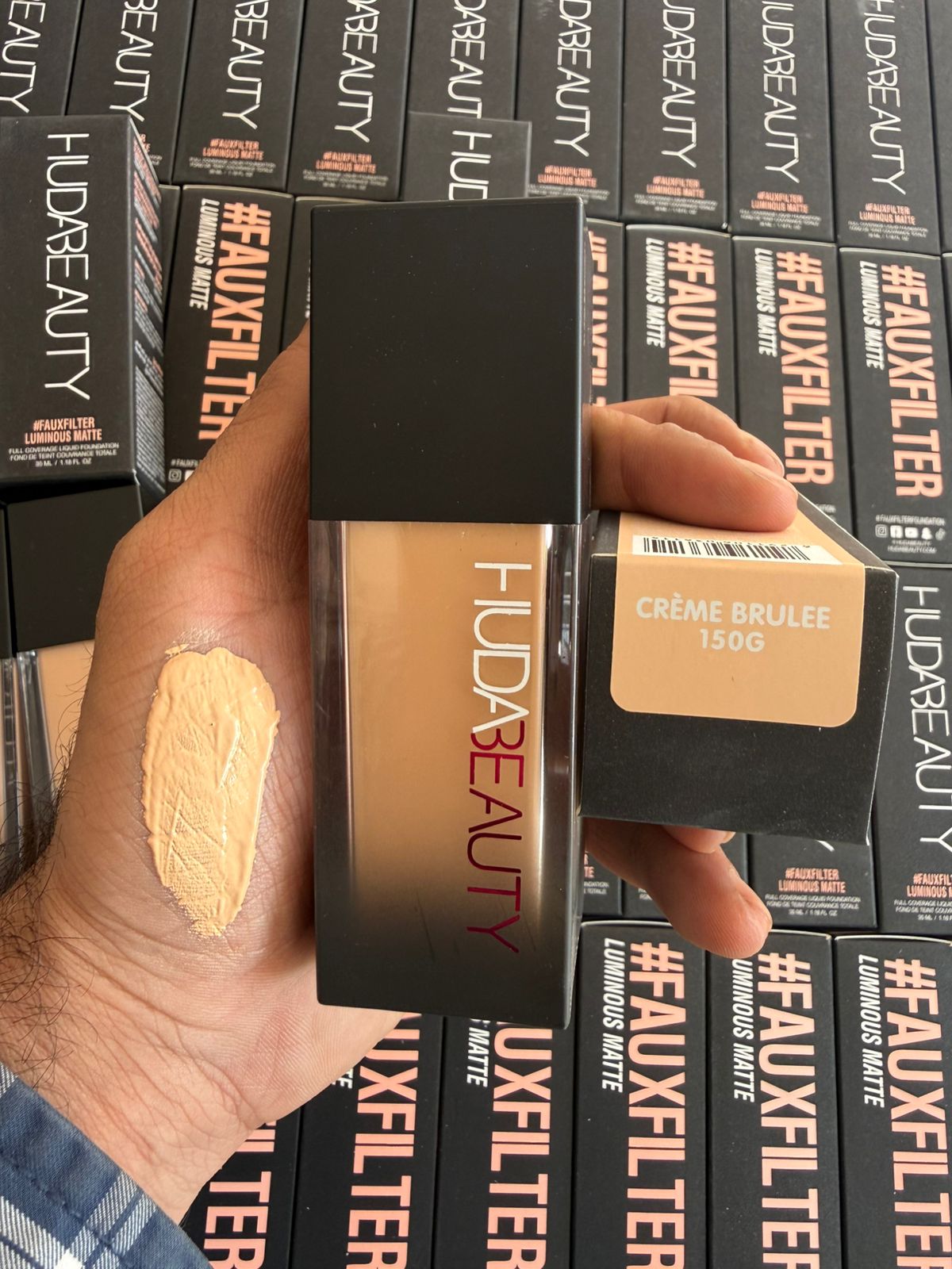 Huda Beauty Fauxfilter Foundation original plastic body