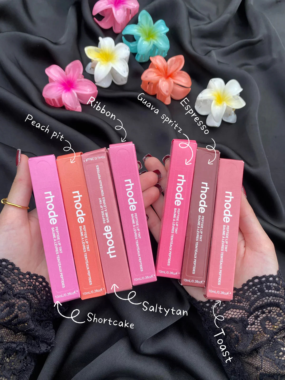 DEAL 3 kiko gloss - Rare beauty blush - rhode lip piptide click on WhatsApp button for shades confirmation !