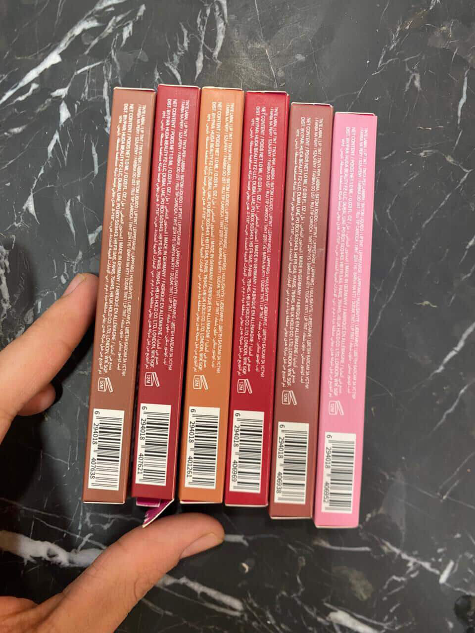 Huda Beauty lip stain for 12-Hour (orignal) water proof