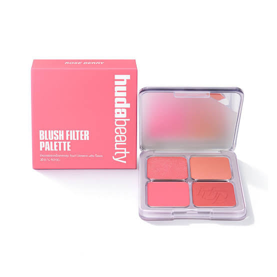 HUDA BEAUTY Blush Filter Blurring Blushlighters Palette