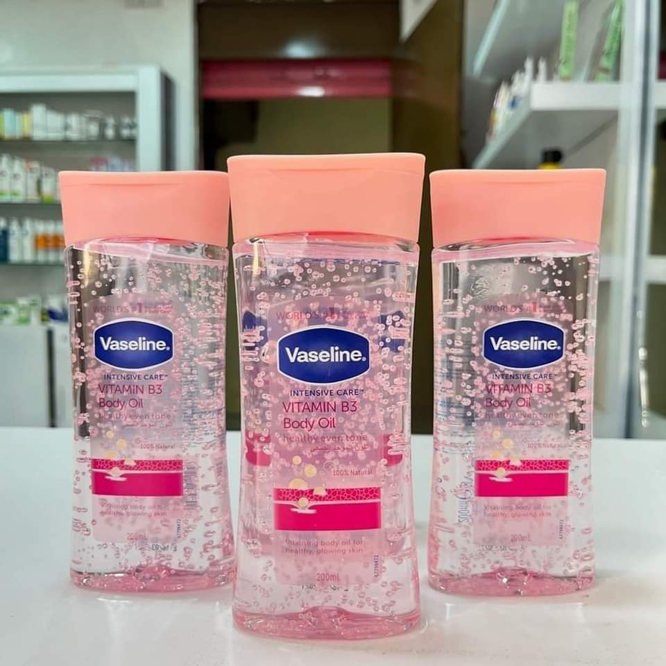 Vaseline Intensive Care Vitamin B3 Body Oil Healthy Even Tone 100 ml