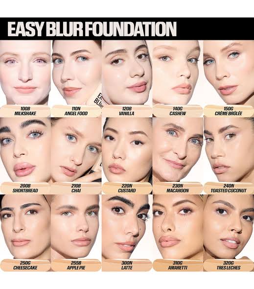HUDA BEAUTY Easy Blur Natural Airbrush Foundation