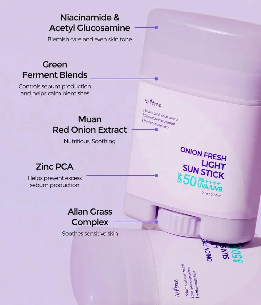 Isntree – Onion Fresh Light Sun Stick