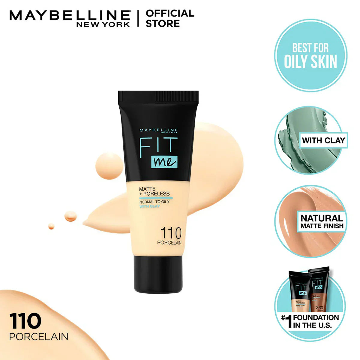 Maybelline Fit Me Matte + Poreless Mattifying Base