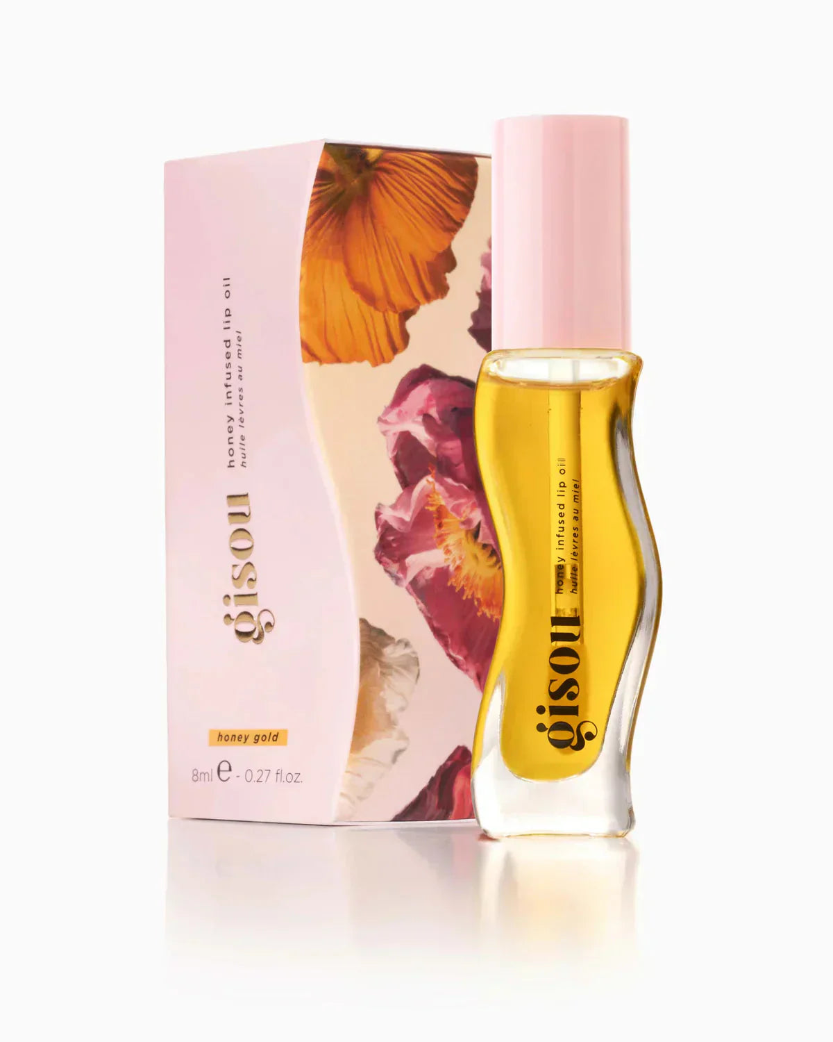 Gisou Honey Infused Hydrating Lip Oil – Honey Gold Big packing