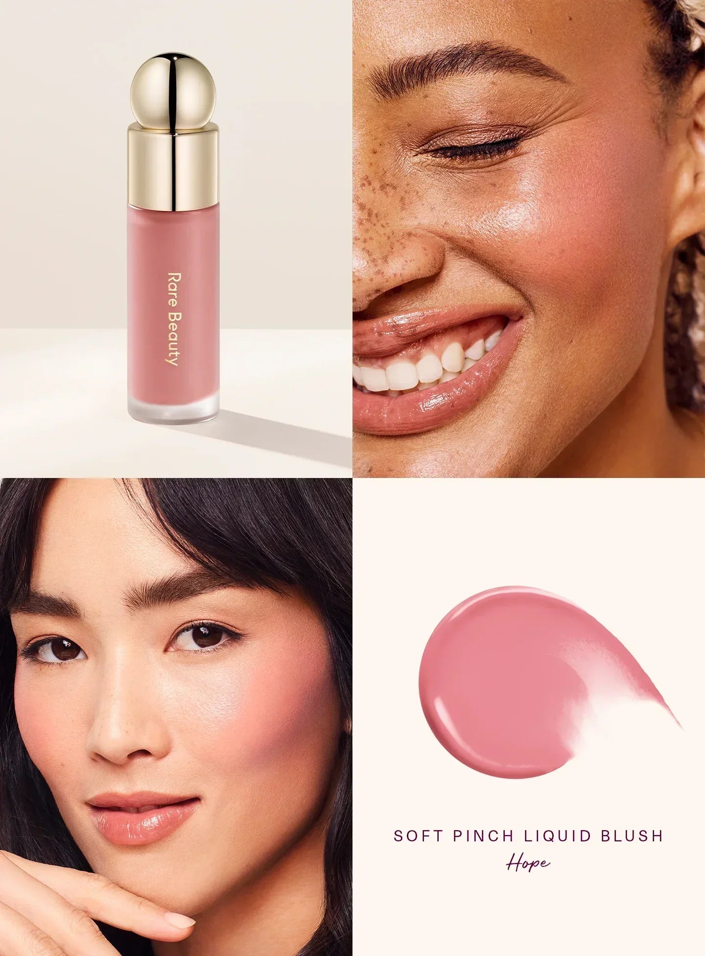 Rare beauty Soft Pinch Liquid Blush full size ( HOPE )
