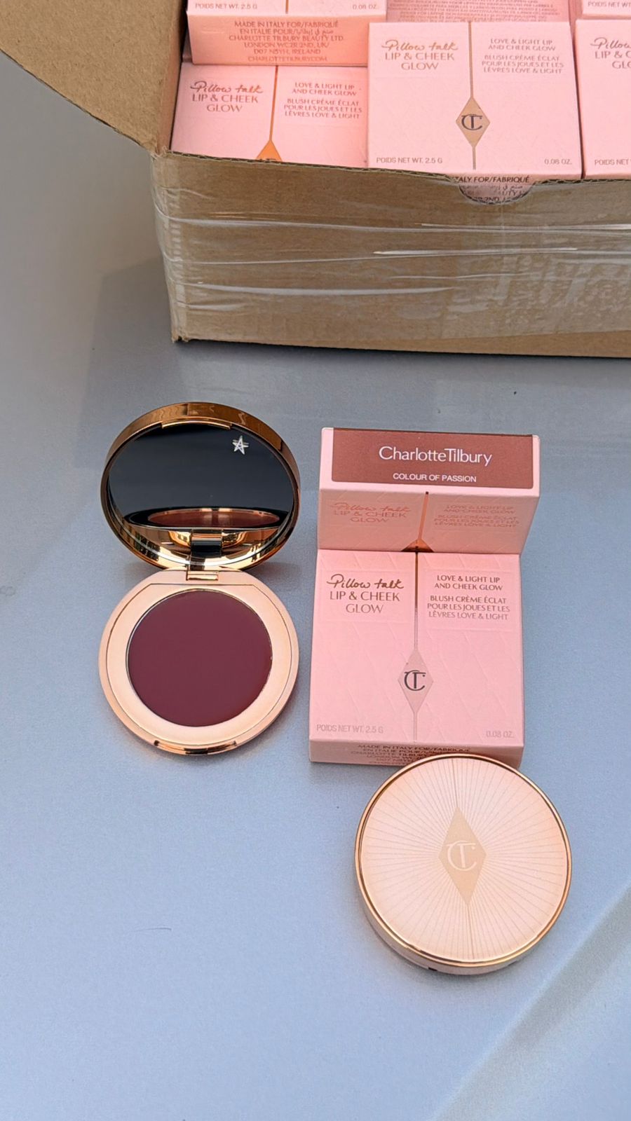 charlotte tilbury Blush Creme PILLOW TALK LIP AND CHEEK GLOW