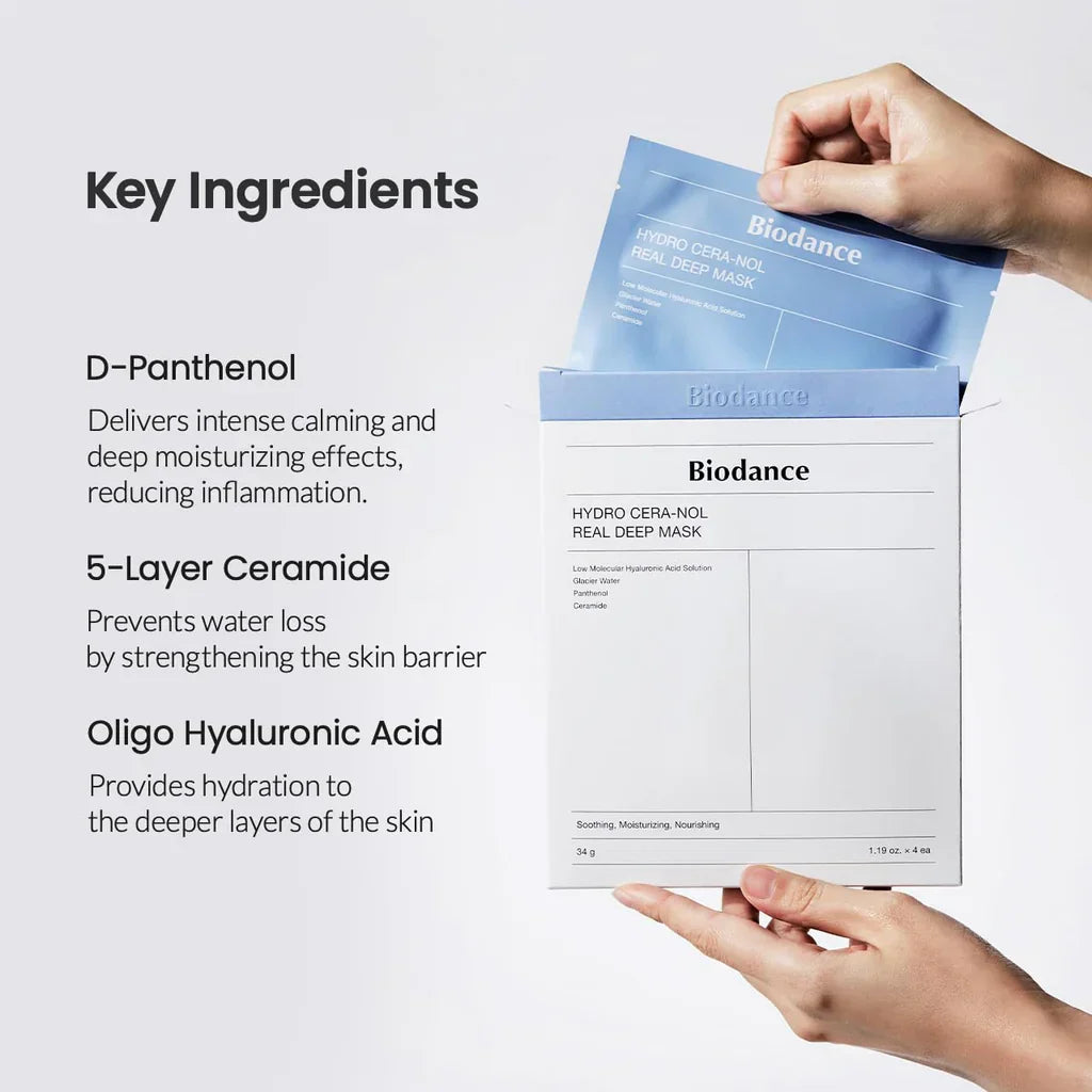BIODANCE HYDRO CERA-NOL REAL DEEP MASK